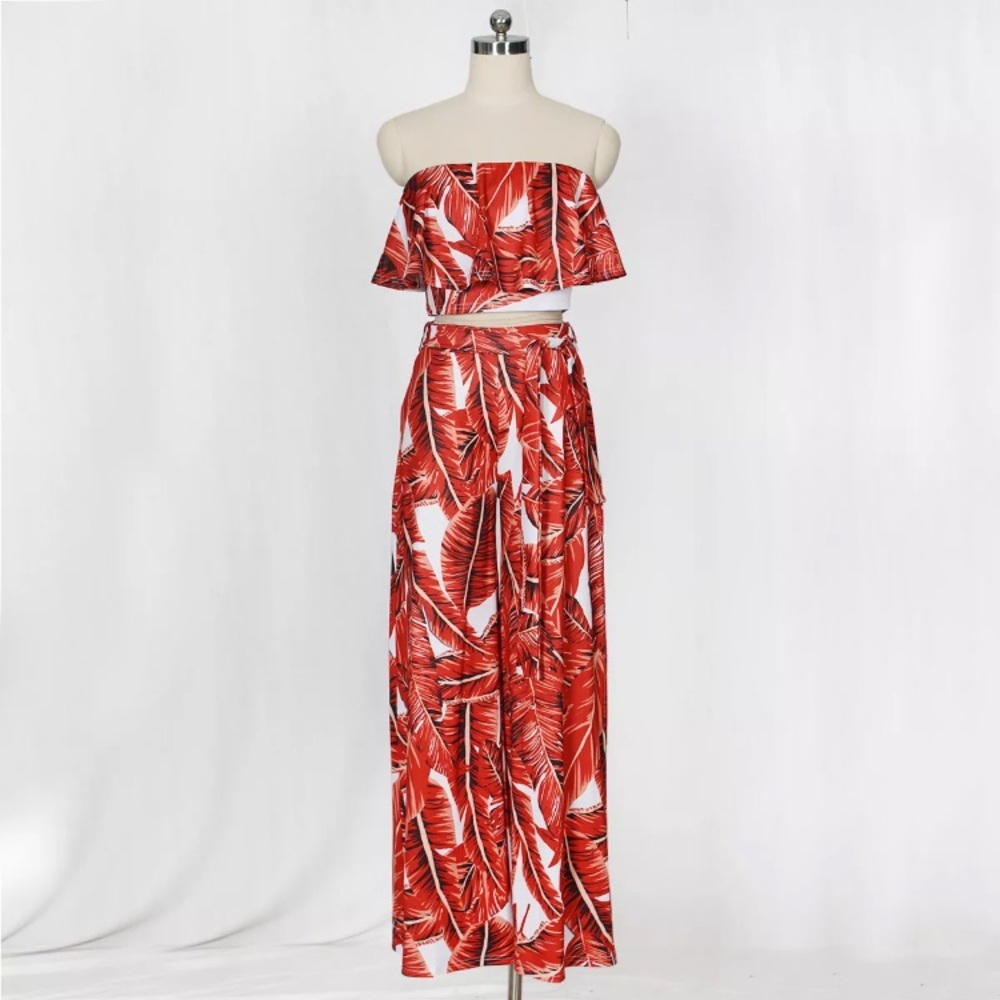 Cute Two Piece Palazzo Pant Set❤️😍